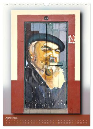 Türen in Madeira (Wandkalender 2026 DIN A3 hoch), CALVENDO Monatskalender 