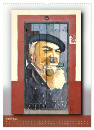 Türen in Madeira (Wandkalender 2026 DIN A2 hoch), CALVENDO Monatskalender
