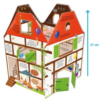 Buch & Spielhaus zum Aufstellen: Mein Bauernhof