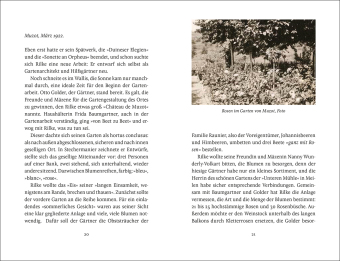 Rilke als Gärtner