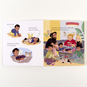 Carli und Klecks backen einen Kuchen 