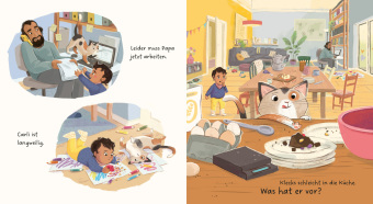 Carli und Klecks backen einen Kuchen 