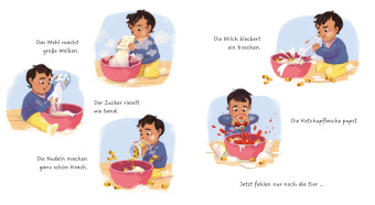 Carli und Klecks backen einen Kuchen 