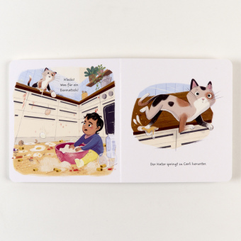 Carli und Klecks backen einen Kuchen 