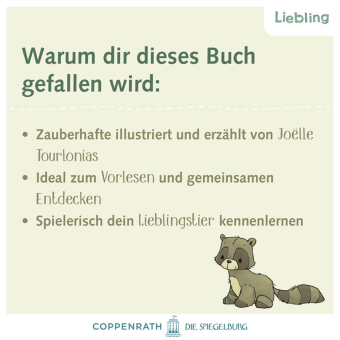 Liebling: Kleiner Waschbär, erzähl mir von dir 