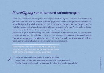 Resilienz im Kita-Alltag. 40 Reflexionskarten für die Teamarbeit