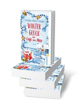 Winterglück im Café am Meer