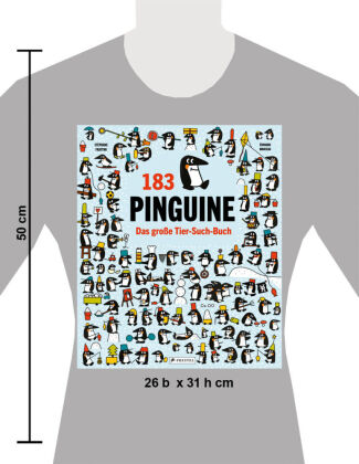 183 Pinguine. Das große Tier-Such-Buch