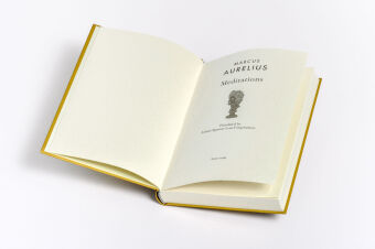 Aurelius - Meditations. A special edition hardcover embossed with silver foil