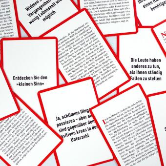 Die Not-To-Do-Liste - 52 Impulskarten, mit denen Sie die größten Lebensfehler erkennen und vermeiden