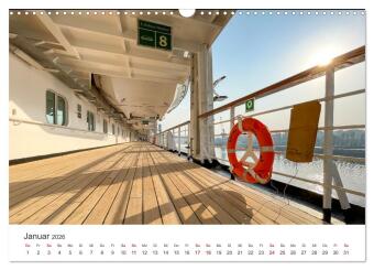 Kreuzfahrtpiraten (Wandkalender 2026 DIN A3 quer), CALVENDO Monatskalender