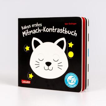 Babys erstes Mitmach-Kontrastbuch
