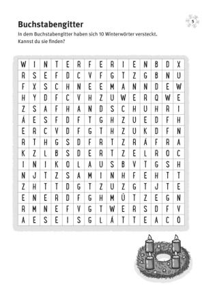 Mein dicker Winter-Rätselblock 