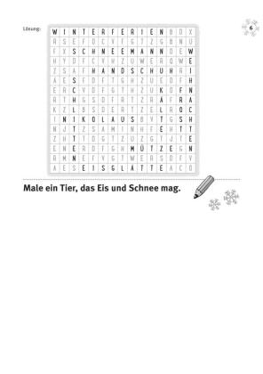 Mein dicker Winter-Rätselblock 