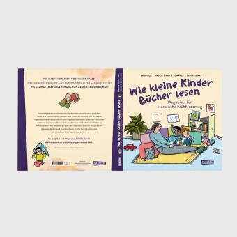 Wie kleine Kinder Bücher lesen