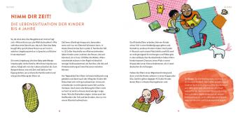 Wie kleine Kinder Bücher lesen