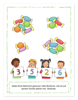 Mein Kindergartenblock - Rätseln, verbinden und zuordnen