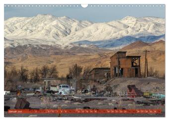 Wo der Wind Wohnt, Amerikas Lost Places (Wandkalender 2026 DIN A3 quer), CALVENDO Monatskalender