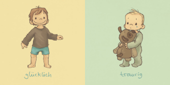 Die winzige Mini-Bibliothek über dich & mich (Die Mini-Bibliothek der Wörter) 