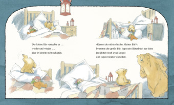 Kannst du nicht schlafen, kleiner Bär?: Pappbilderbuch zum Thema »Angst vor der Dunkelheit« für Kinder ab 3 Jahren