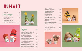 Emotional Support Wichtel-Amigurumis - Kleine Mutmacher und ihre Freunde häkeln