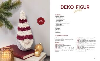 Häkeln mit Rope-Garn super easy - Skandi-Christmas
