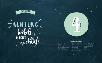 Mein Adventskalender-Buch Häkelzauber 