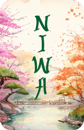 Kartenspiel: Niwa - Japanischer Garten: Das Taktik-Spiel mit vielseitigen Aufträgen 