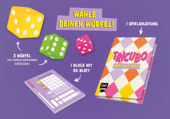 Würfelspiel: Tricubo - Wähle deinen Würfel!