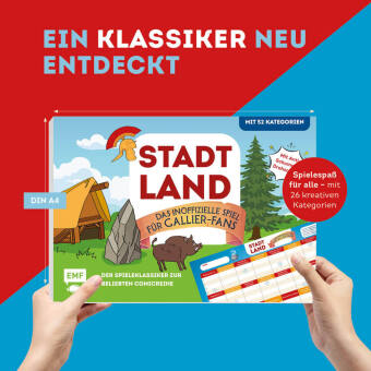 Stadt, Land, das inoffizielle Spiel für Gallier-Fans - Der Spieleklassiker zur beliebten Comicreihe