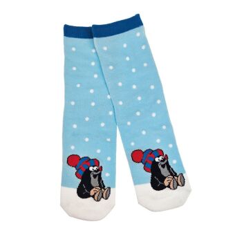 TRÖTSCH - Der kleine Maulwurf Zauberhafte Socken Winter Größe 30 bis 35