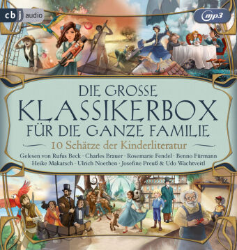 Die große Klassikerbox für die ganze Familie,5 Audio-CD, 5 MP3