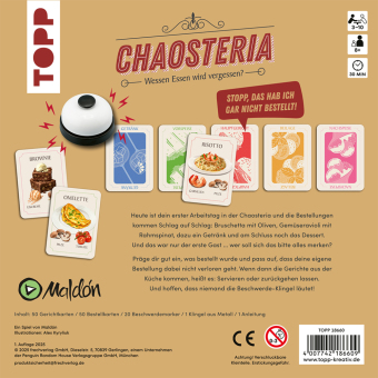 Chaosteria - Wessen Essen wird vergessen?