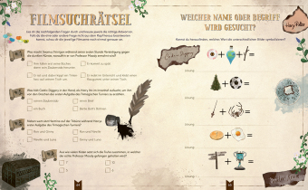 Das inoffizielle Film-Rätselbuch für Potter-Fans. Über 100 Rätsel, Quizfragen und Knobelaufgaben zu den Kino-Erfolgen