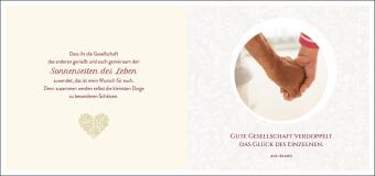 Zur Goldenen Hochzeit die besten Wünsche