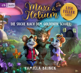 Maxi & Helium - Die Suche nach dem goldenen Schatz,3 Audio-CD