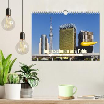 Impressionen aus Tokio, der Megastadt im Land der aufgehenden Sonne (Wandkalender 2026 DIN A4 quer), CALVENDO Monatskalender