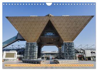 Impressionen aus Tokio, der Megastadt im Land der aufgehenden Sonne (Wandkalender 2026 DIN A4 quer), CALVENDO Monatskalender