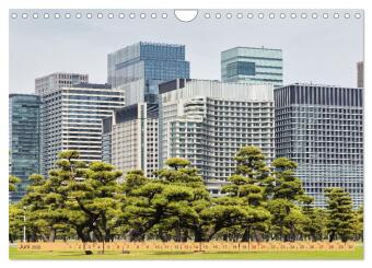 Impressionen aus Tokio, der Megastadt im Land der aufgehenden Sonne (Wandkalender 2026 DIN A4 quer), CALVENDO Monatskalender