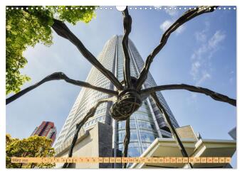 Impressionen aus Tokio, der Megastadt im Land der aufgehenden Sonne (Wandkalender 2026 DIN A3 quer), CALVENDO Monatskalender