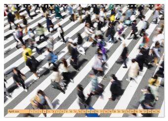 Impressionen aus Tokio, der Megastadt im Land der aufgehenden Sonne (Wandkalender 2026 DIN A3 quer), CALVENDO Monatskalender