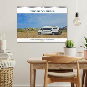 Mit dem Wohnmobil entlang der Küste Dänemarks (Wandkalender 2026 DIN A3 quer), CALVENDO Monatskalender