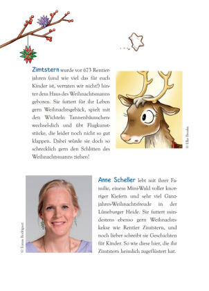 Ein Rentier namens Zimtstern - Ein Adventskalenderbuch in 24 Kapiteln