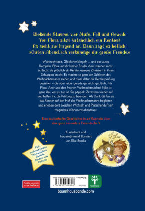 Ein Rentier namens Zimtstern - Ein Adventskalenderbuch in 24 Kapiteln