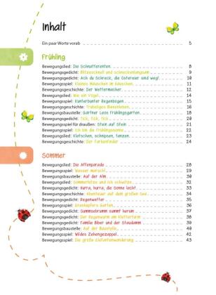Das Kita-Jahreszeitenbuch: Bewegungspiele & Mitmachideen