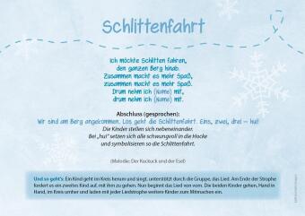 Die Kita-Jahreszeiten-Karten: 32 Spiellieder für den Winter