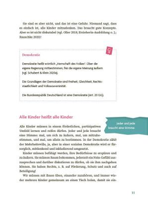 Haltung zeigen für demokratische Werte in Kita, Ganztag und Schule