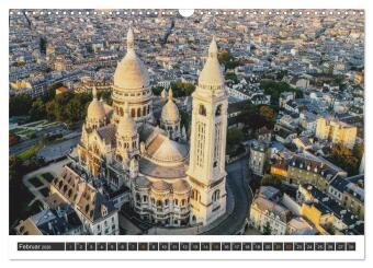 Bonjour Paris (Wandkalender 2026 DIN A3 quer), CALVENDO Monatskalender