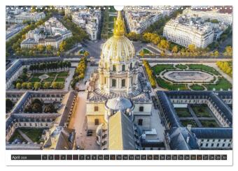 Bonjour Paris (Wandkalender 2026 DIN A3 quer), CALVENDO Monatskalender