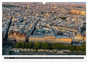Bonjour Paris (Wandkalender 2026 DIN A3 quer), CALVENDO Monatskalender